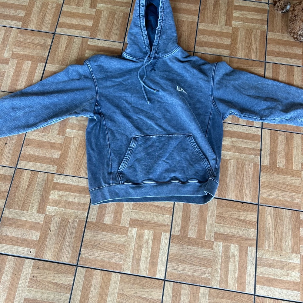 Kith Blue denim Hoodie
